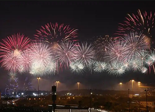 盐田区焰火晚会